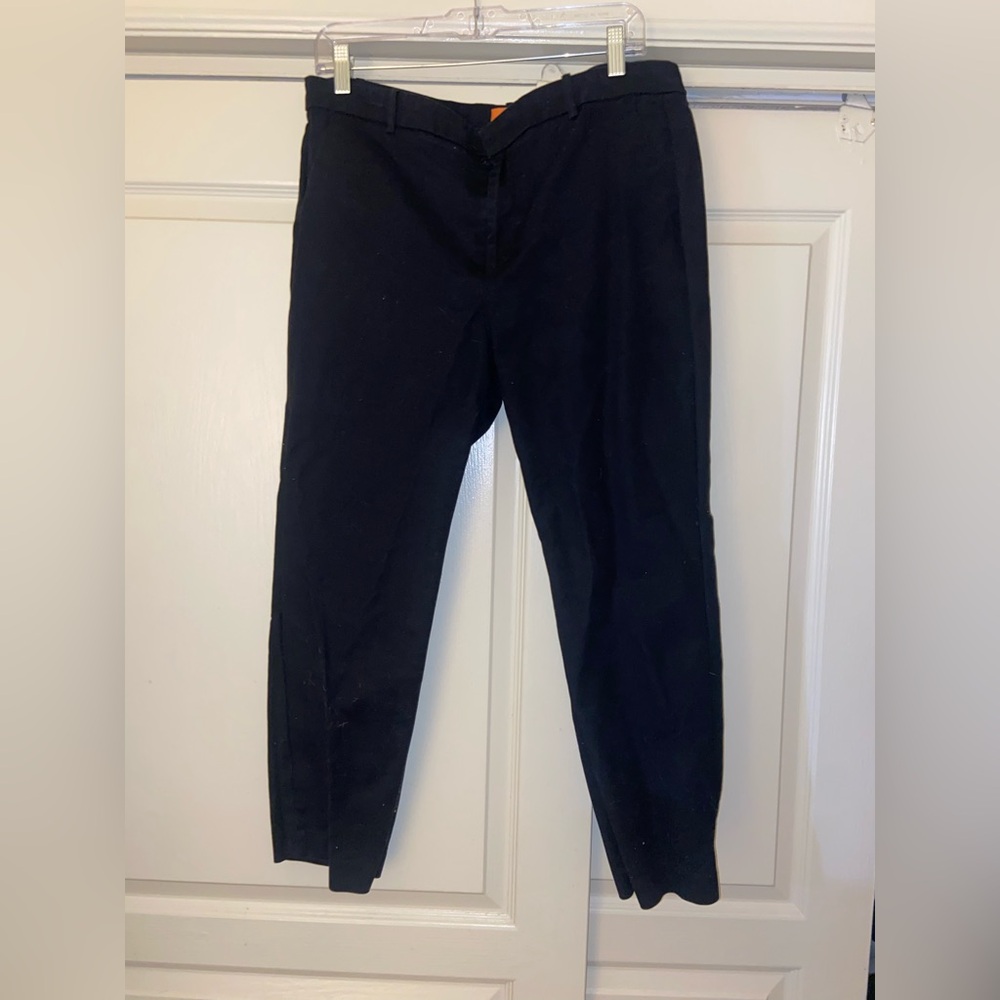 Black Ankle Work Pants.